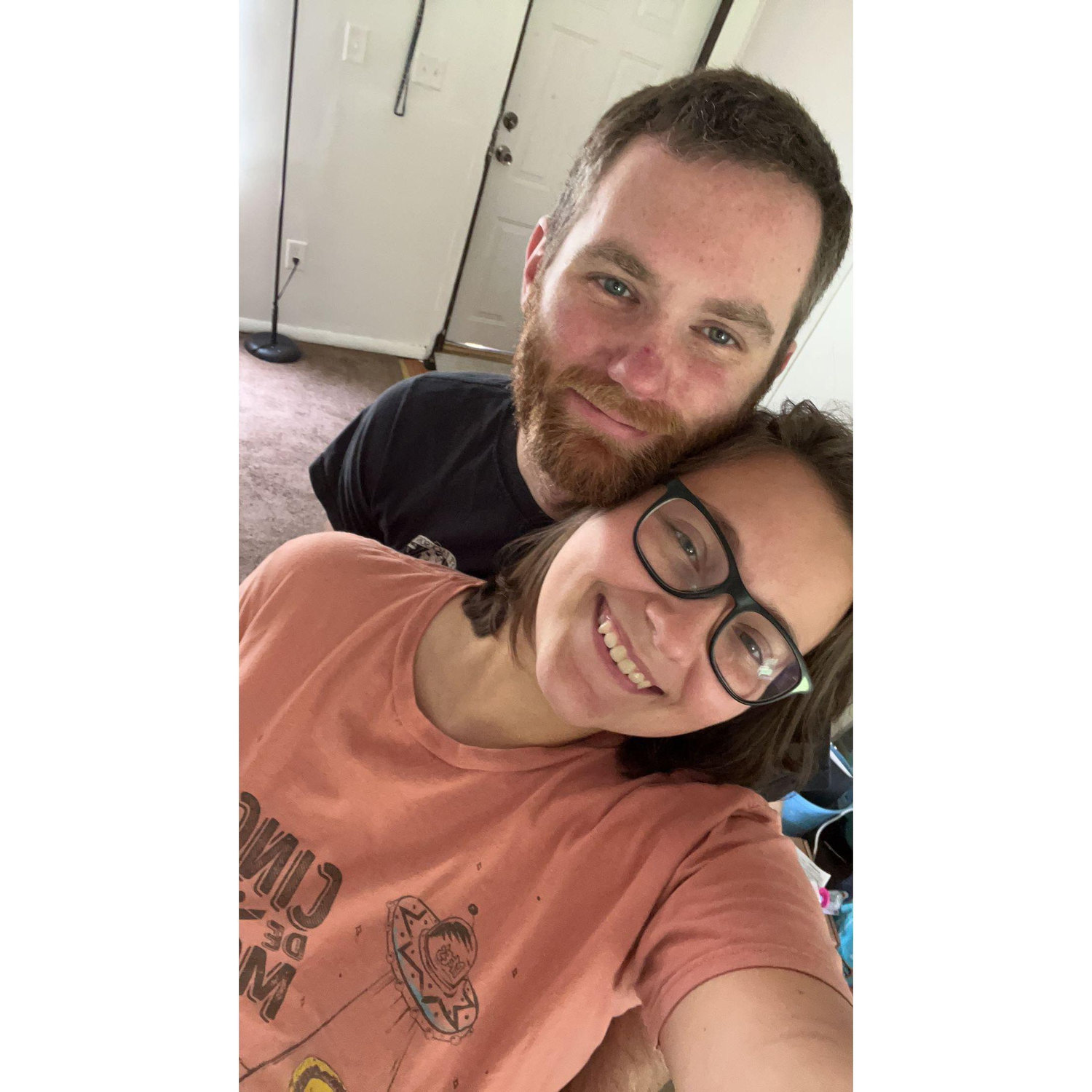 Our first place together