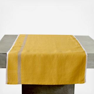 Laundered Linen Table Runner