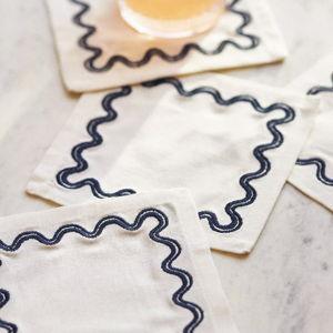 Madeline Cocktail Napkins, Set of 4