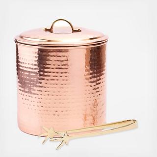 Hammered Copper Ice Bucket