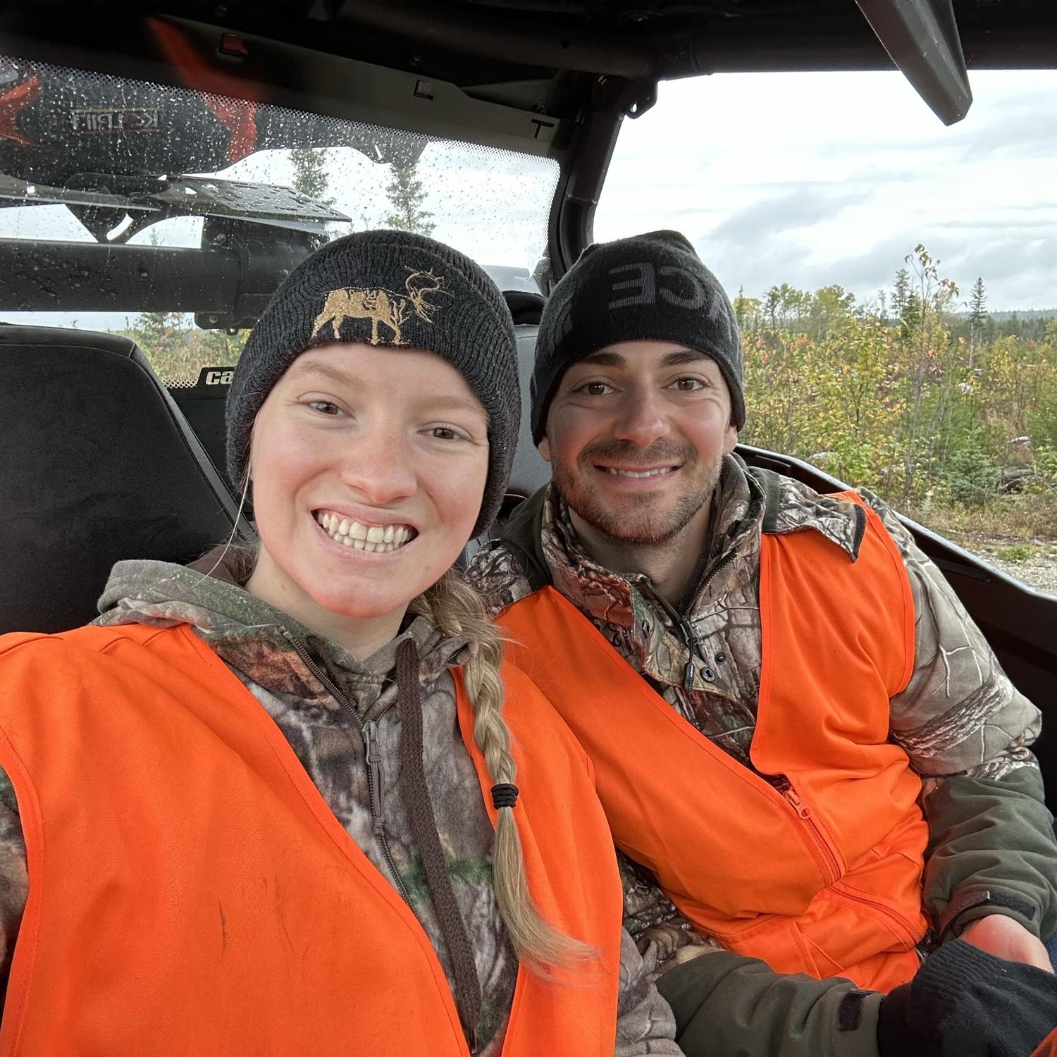 At the hunting camp
