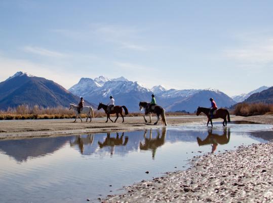 Horseback Riding Through Lord of the Rings Scenery