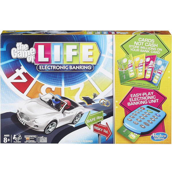 Hasbro Gaming The Game of Life Electronic Banking