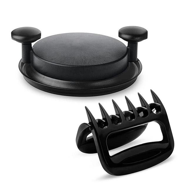 3 PCS Chicken Shredder, Shredder Pro Bowl with Meat Claws, Meat Shredder Tool with Handles, Heat Resistant Bear Claws for Shredding Meat, Meat Shredder, Chicken Tool, Non-Skid Chicken Shredder