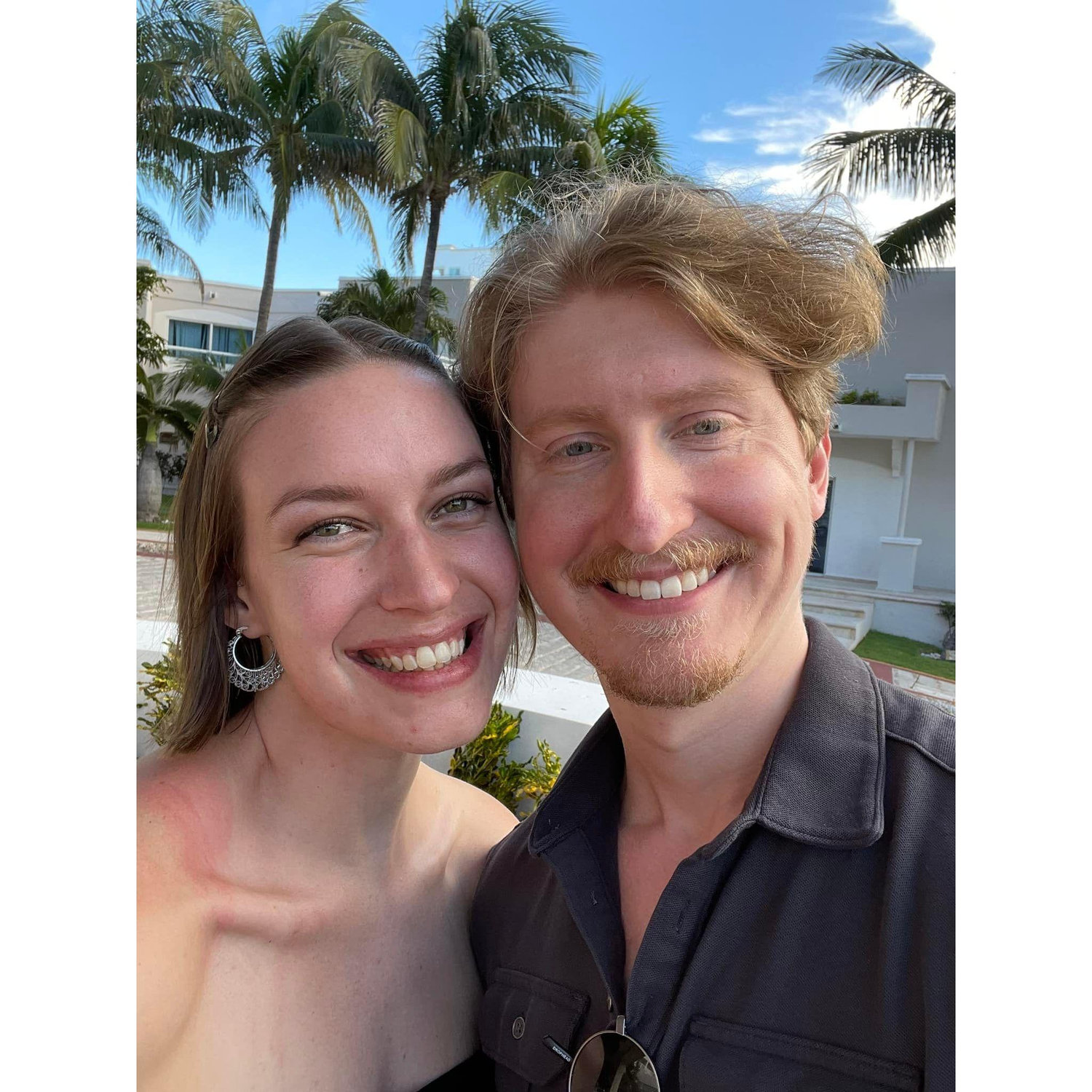 This was our first vacation together - Cancun!