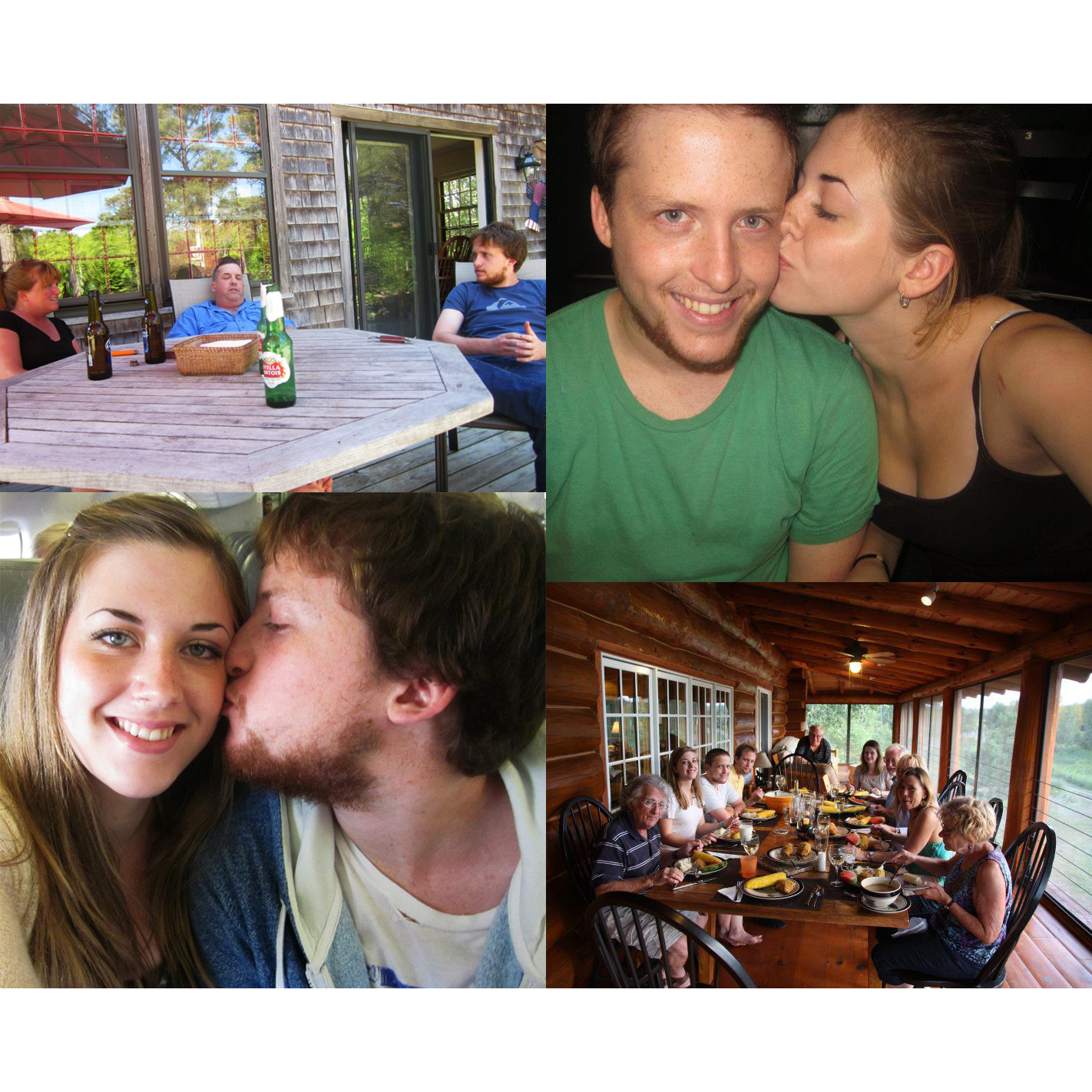 That June Andrew brought Marissa to Nantucket to meet his family. And in August Andrew met Marissa's family in Minnesota.
