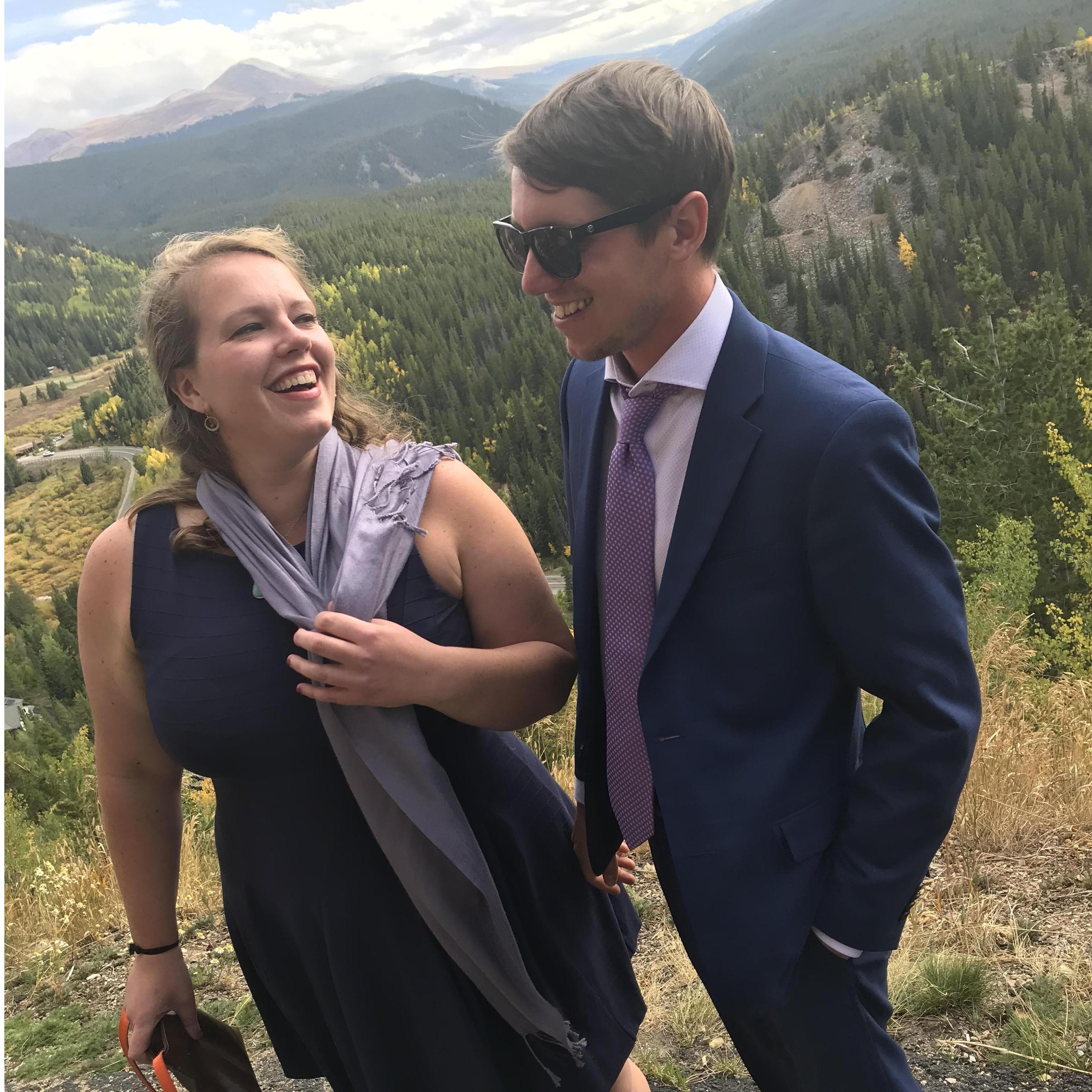 We occasionally dress up!