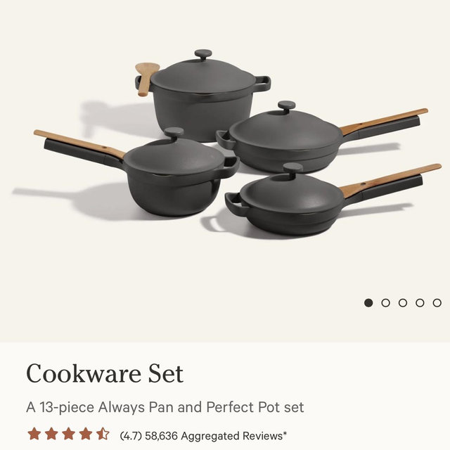 Cookware Set BLACK