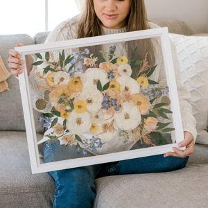 Pressed Wedding Bouquet Fund