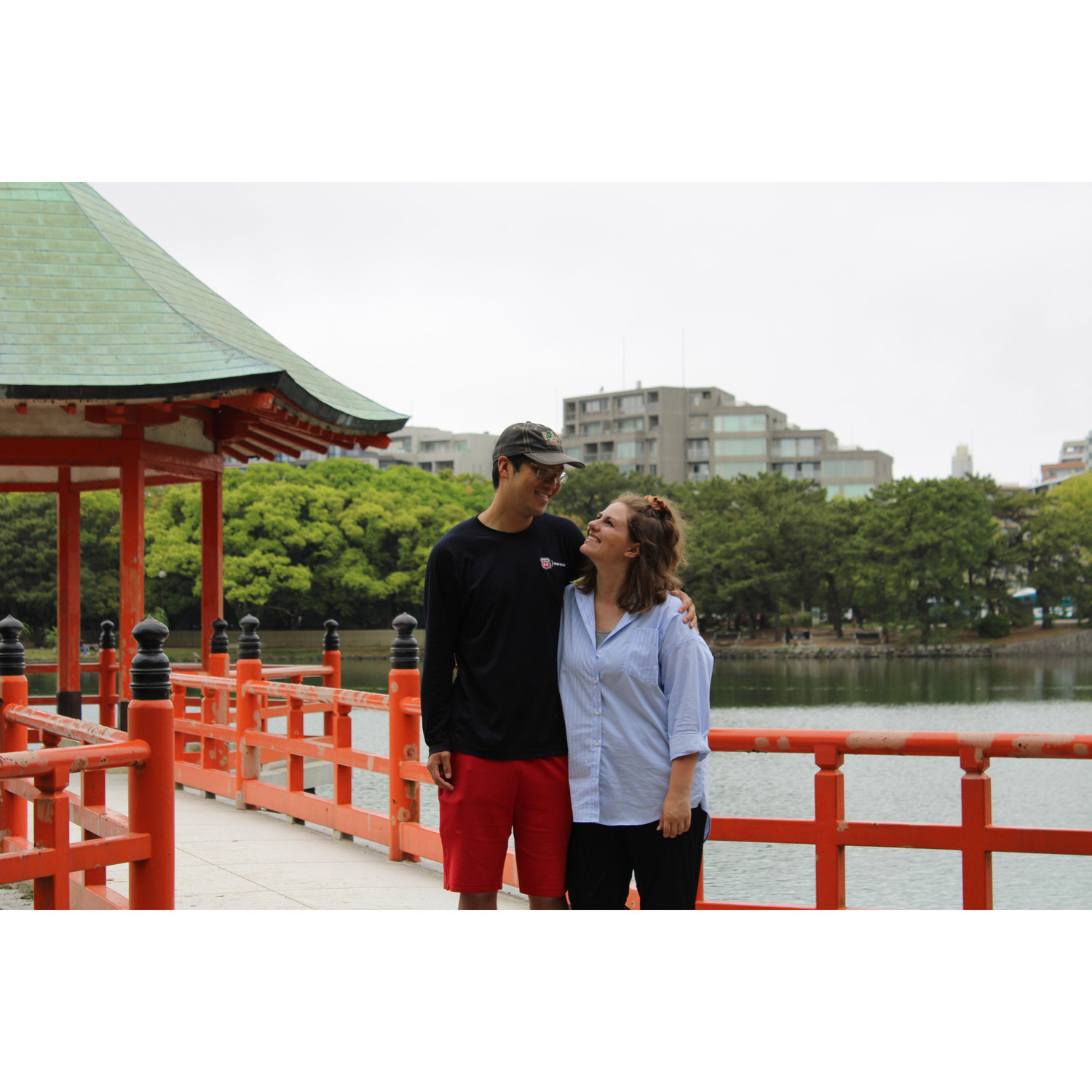Park in Fukuoka, Japan, 2024.