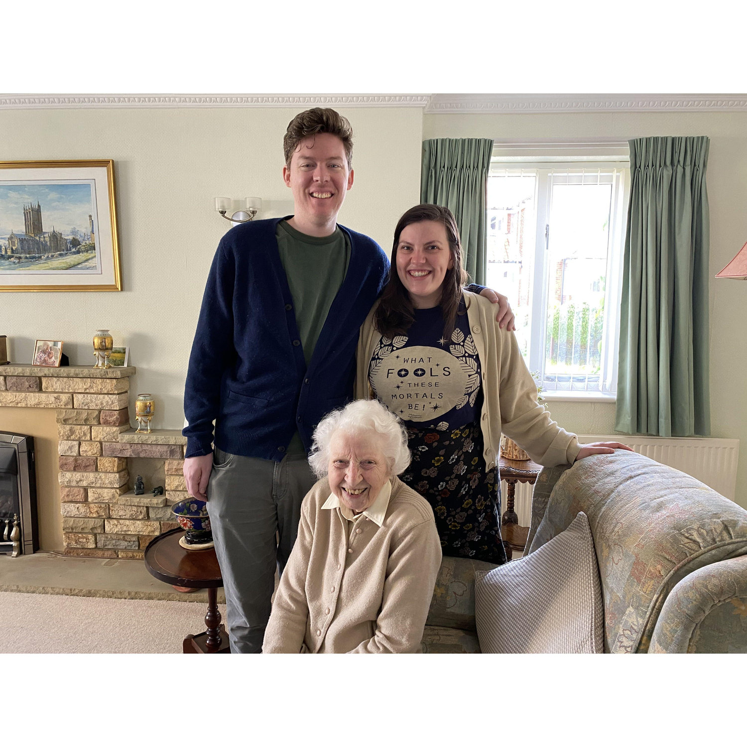 Visiting Katherine's grandmother in England (May 2023)