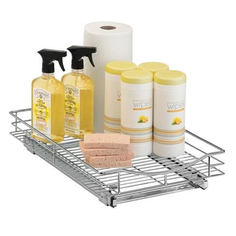 Lynk Professional 11" x 18" Slide Out Cabinet Organizer - Pull Out Under Cabinet Sliding Shelf