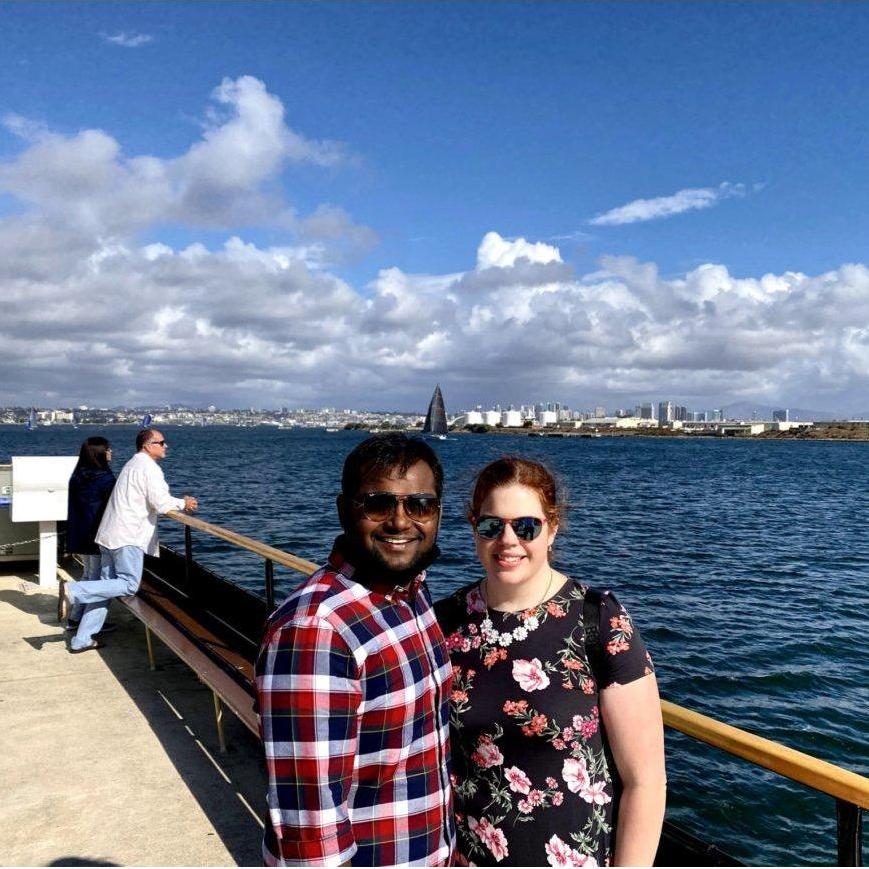 Cruising around San Diego harbor