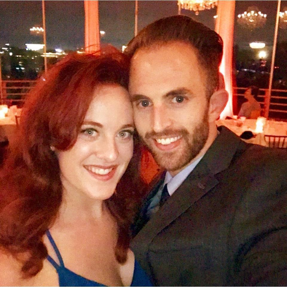 The first wedding we went attended together in Summer 2017.