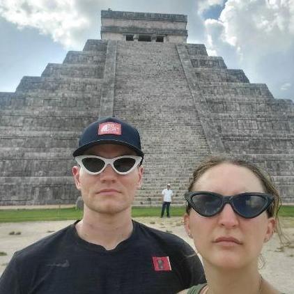 October 12, 2021 - We celebrated our second anniversary in Cancun, Mexico.