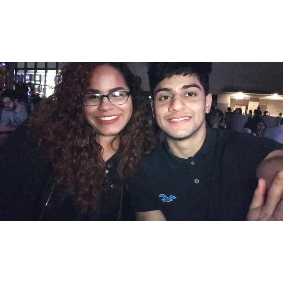 This was at a Ne-Yo Concert.  This photo was the first one I ever posted of us when we decided to become official.