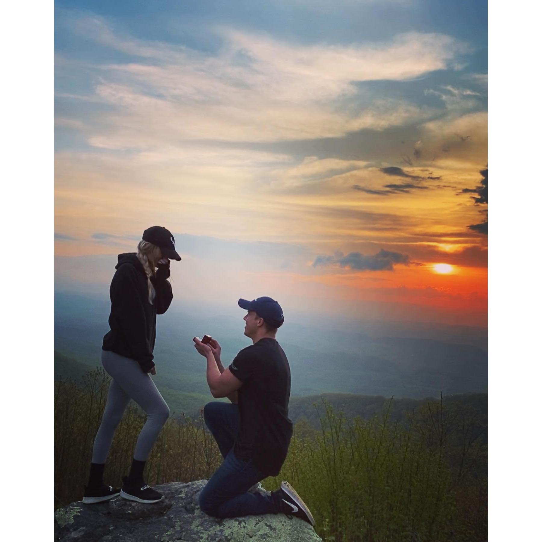 Mountain top views for a mountain top moment #BlueRidgeMountains