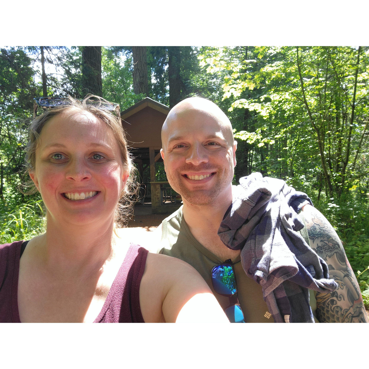 First photo of us as a couple!