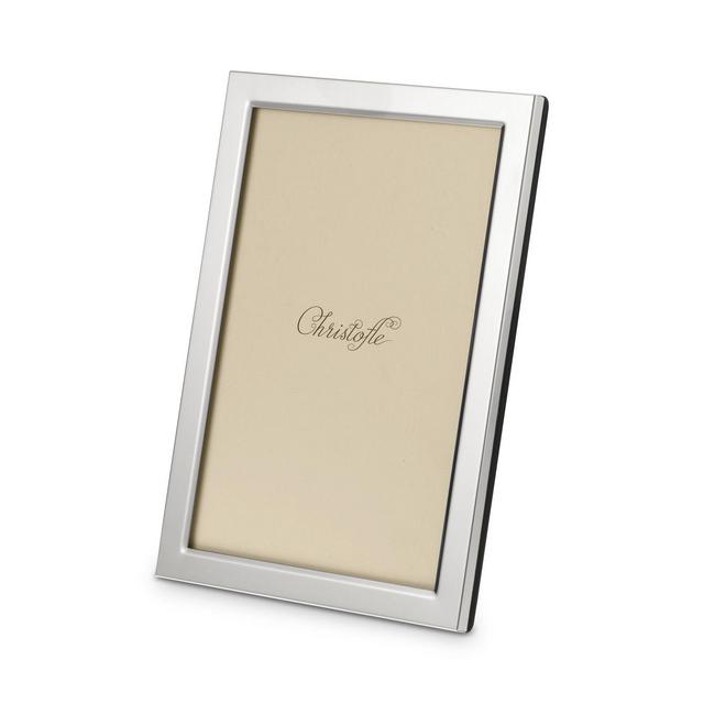 Christofle Uni Silverplated Frame, 4" x 6"