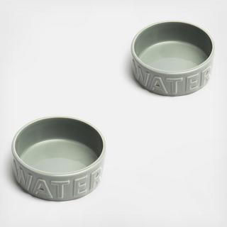 Classic Water Bowl, Set of 2