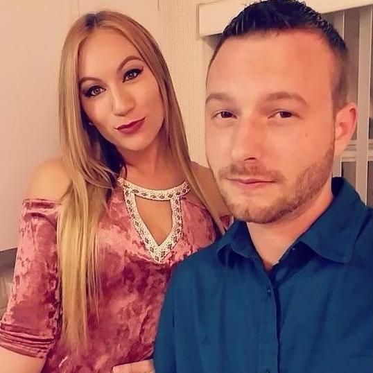 This is our very first picture together and just a few days later we became girlfriend and boyfriend and said "I love you," for the first time.