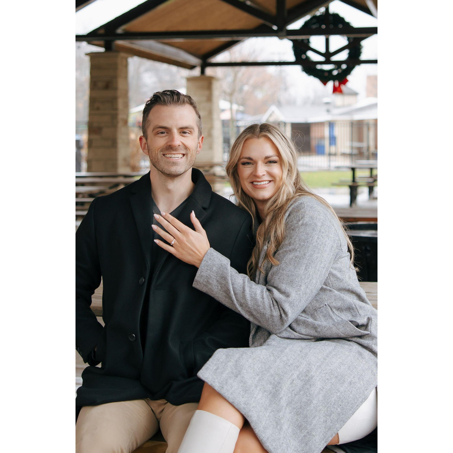 November 2024: Engagement photos with Julianna