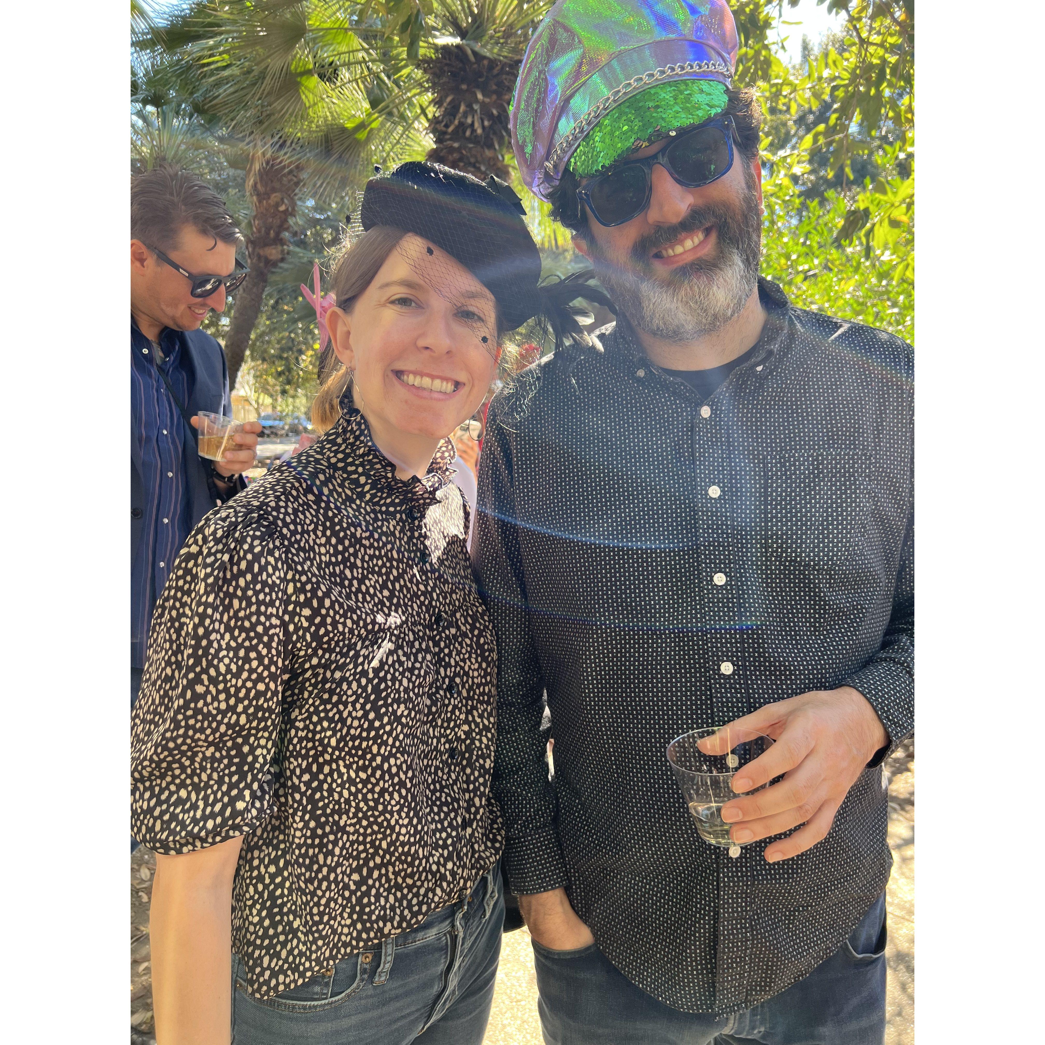 At the Hat Parade in New Orleans, November 2023