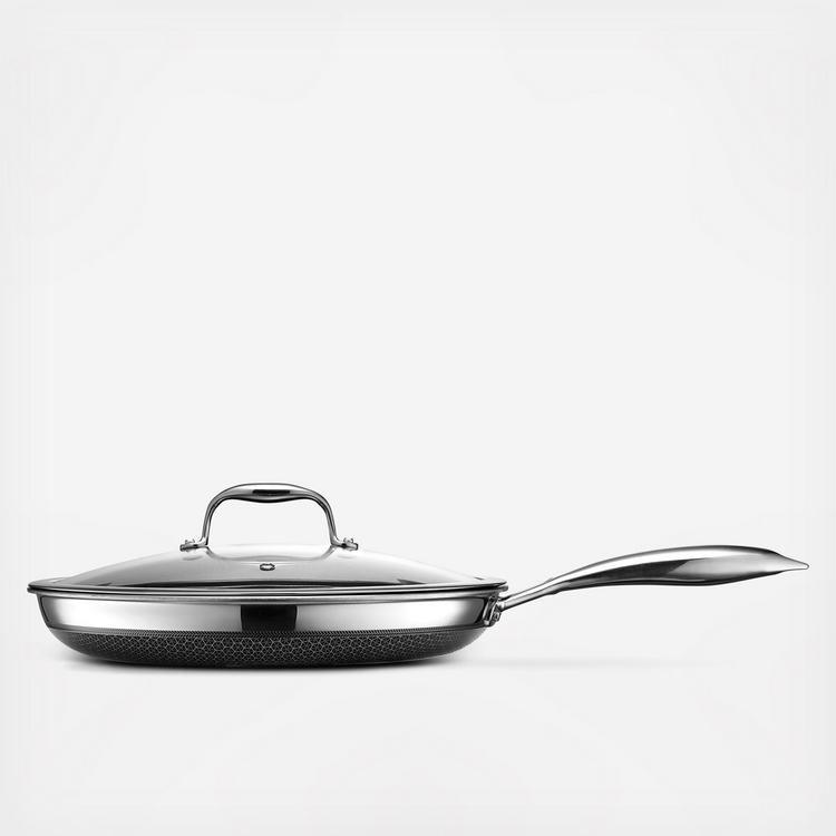 HexClad Hybrid Cookware, Frying Pan & Lid Set | Zola