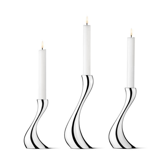Georg Jensen - Cobra Candleholder, Set of 3
