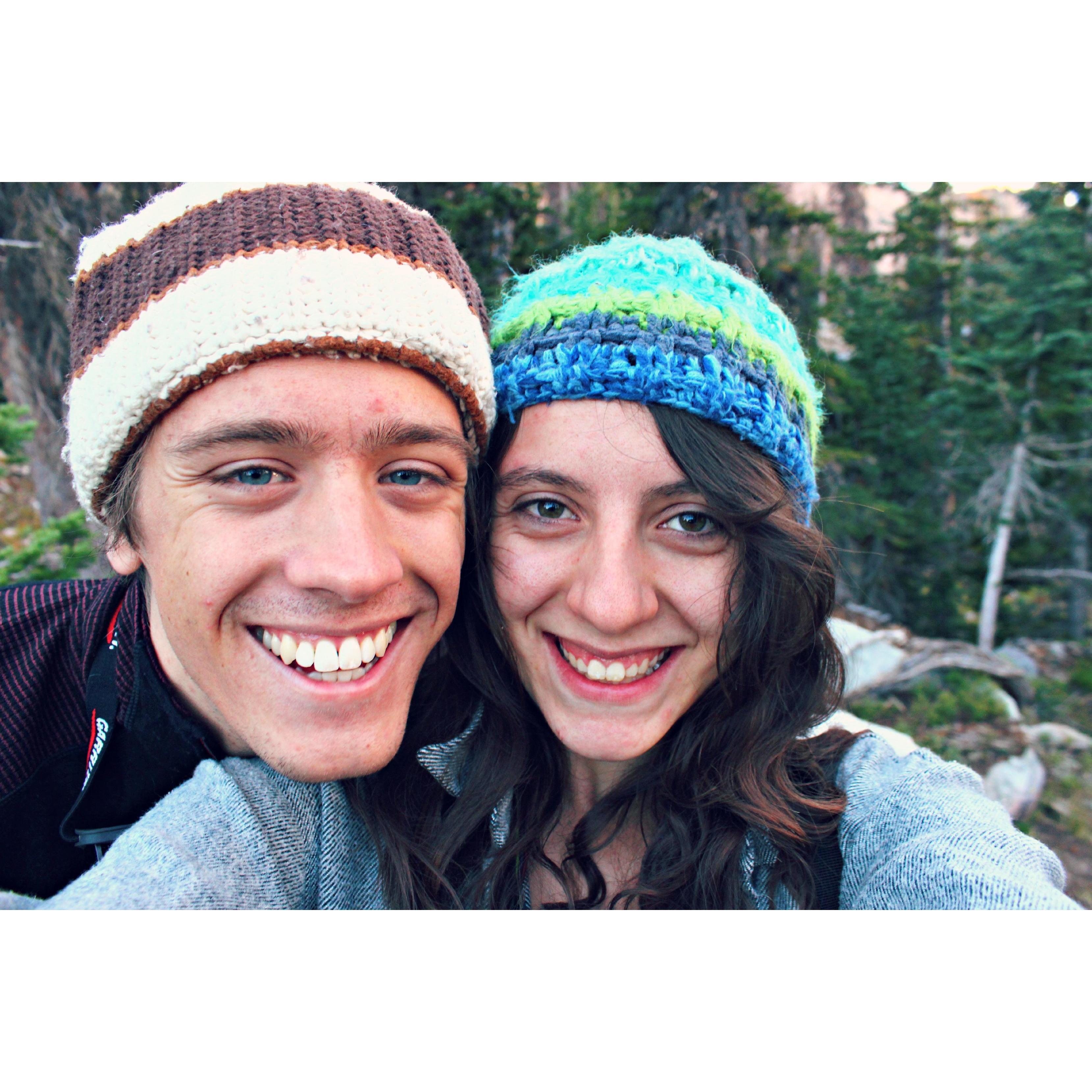 Medicine Bow National Forest, our first backpacking trip together, Summer 2013