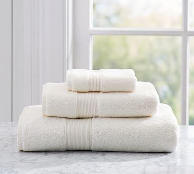 PB Classic 820-Gram Weight Bath Towel, Ivory