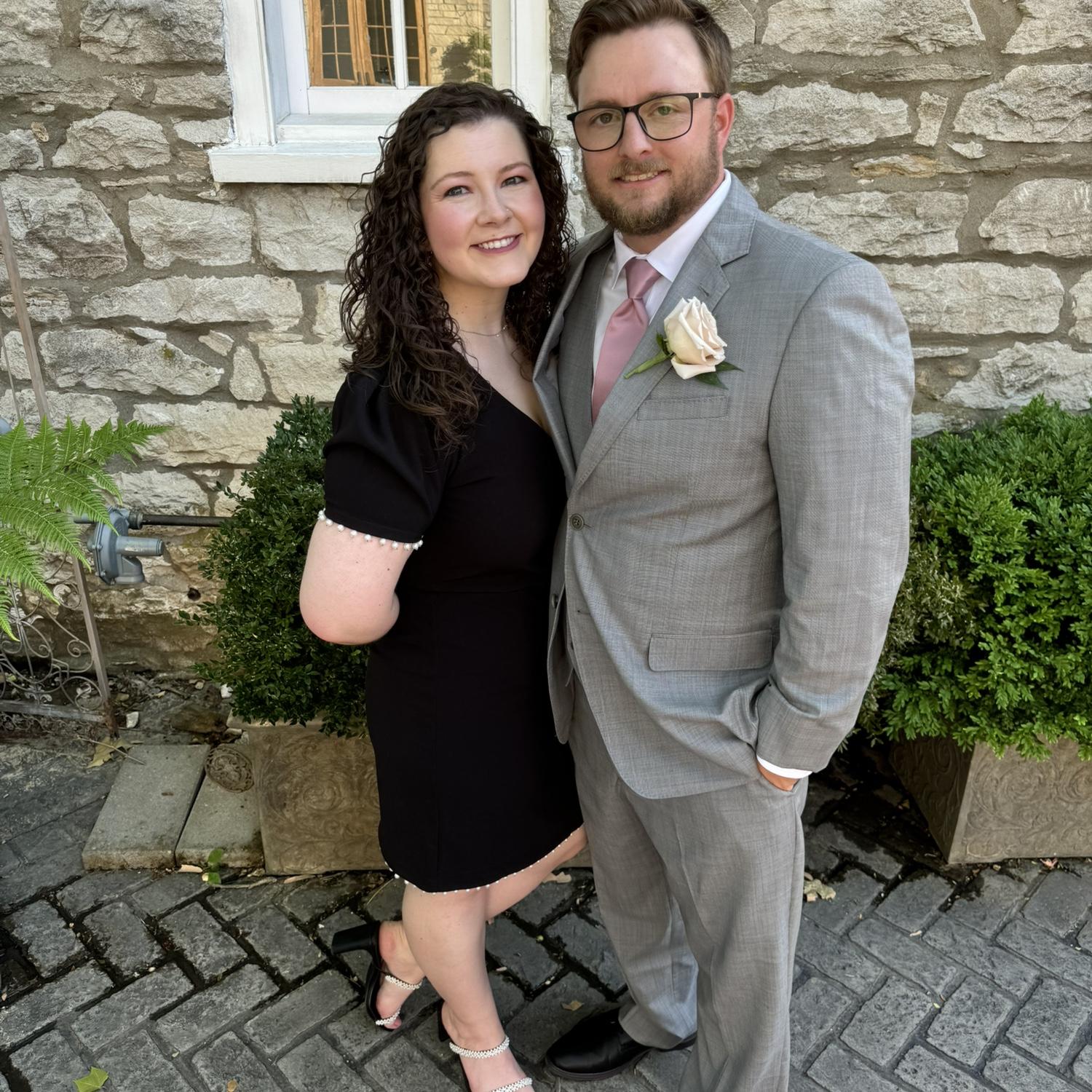 One of many weddings Ashley and Jay have had the honor of attending together!