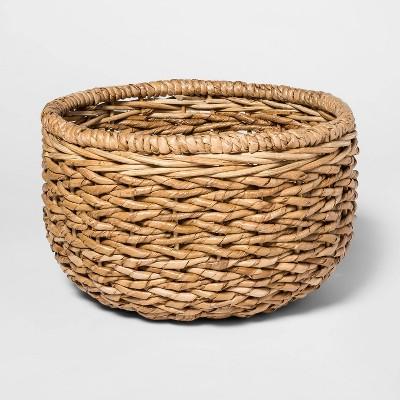 151.3oz Chunky Seagrass Woven Serving Bowl Beige - Threshold™