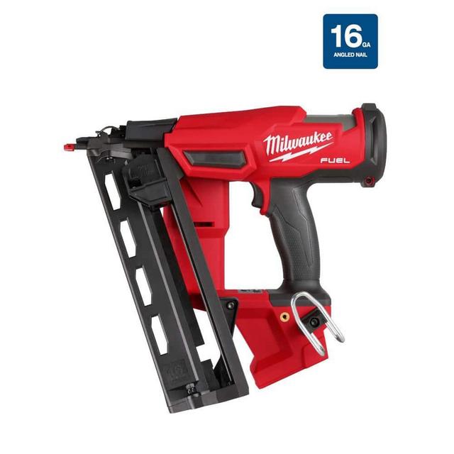 M18 FUEL 18-Volt Lithium-Ion Brushless Cordless Gen II 16-Gauge Angled Finish Nailer (Tool-Only)