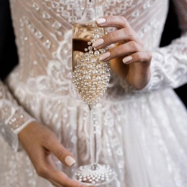 Pearl Champagne Flutes