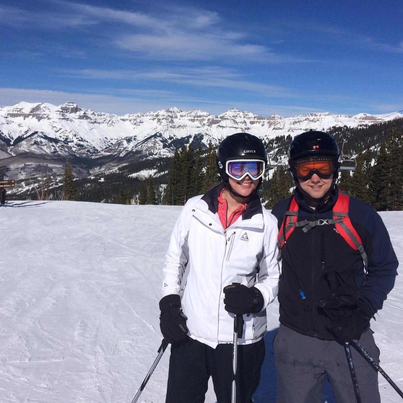 Our first ski trip!