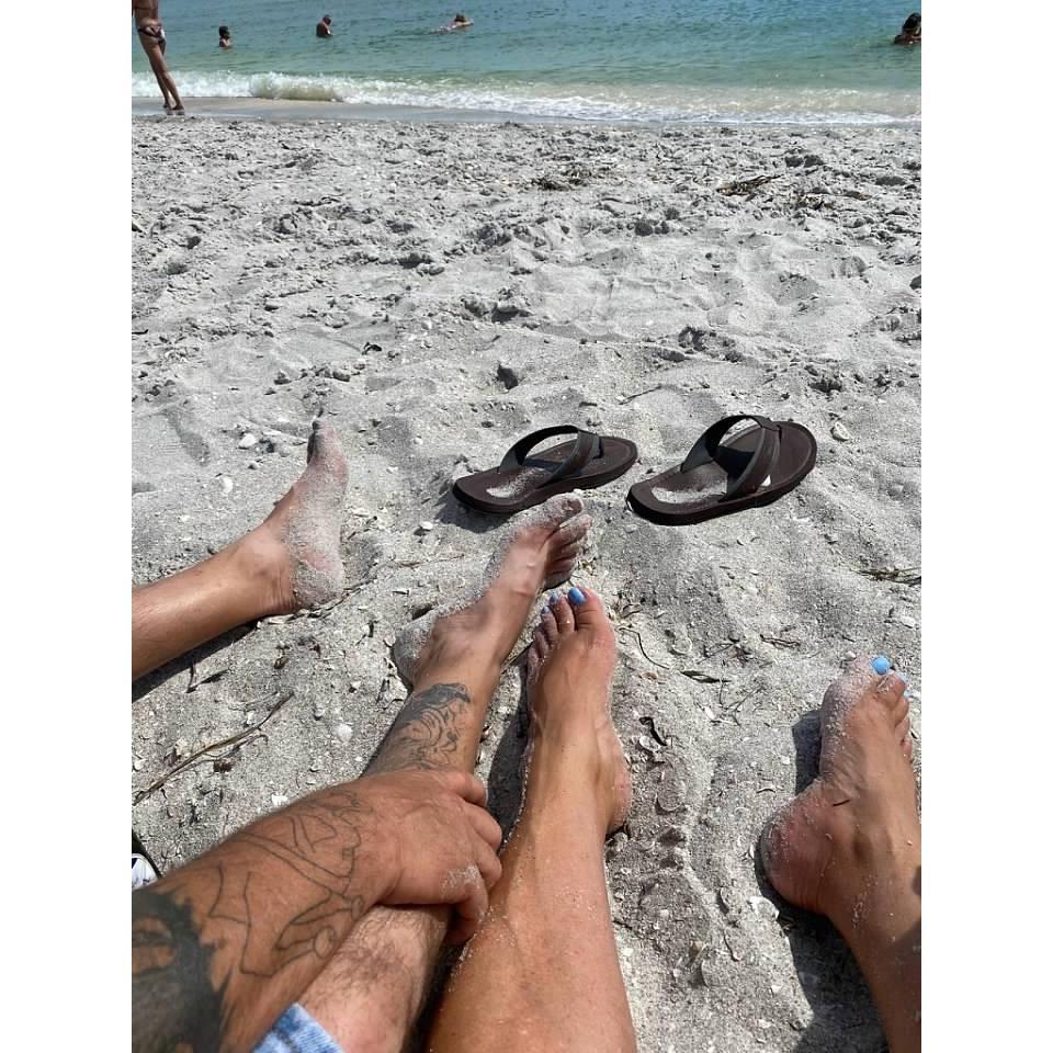 Our first beach date!