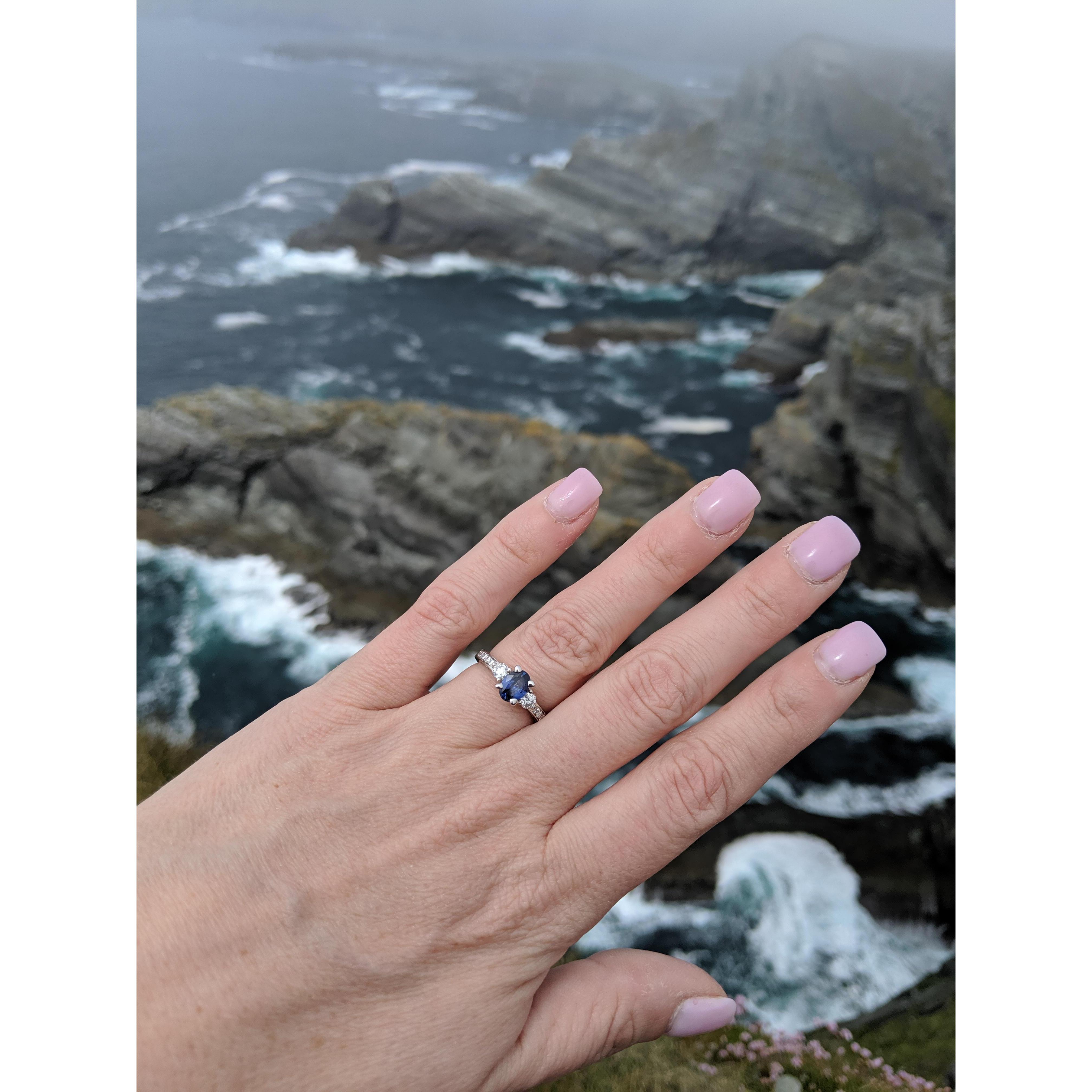 What a view, what a ring! (Ring of Kerry, Ireland)