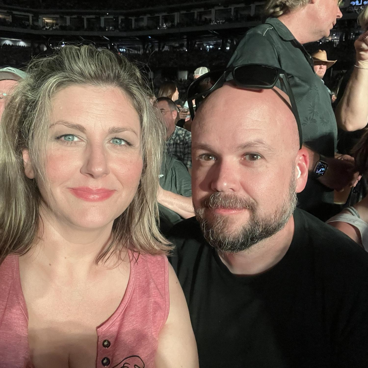 My concert buddy. We loved Chris Stapleton!