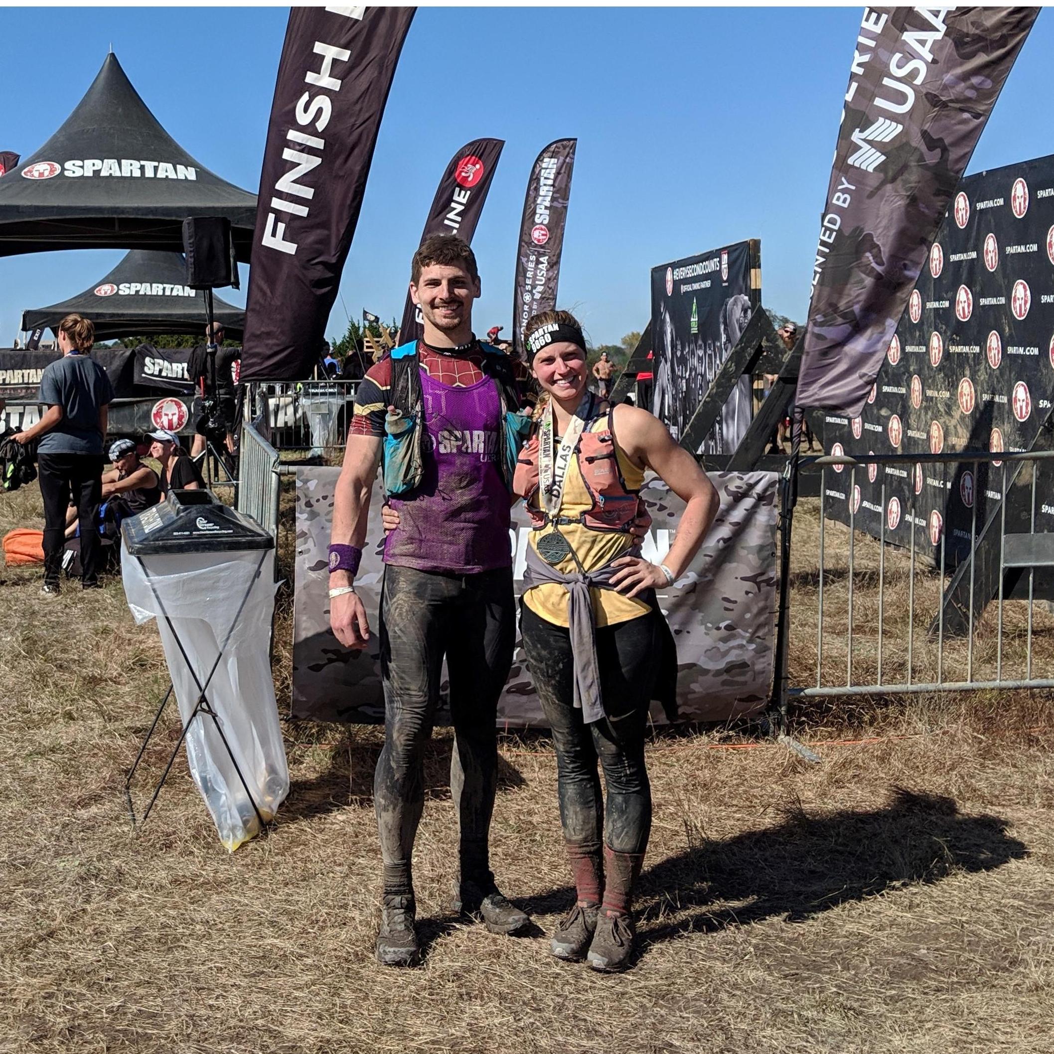First longer Spartan race for both of us!