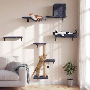 Cat Shelves (Gray, 5 in 1 set)