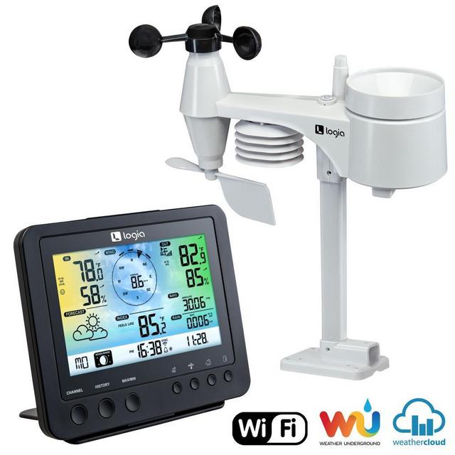 Shop Logia Logia 5-in-1 Indoor/Outdoor Wi-Fi Weather Station with Remote Monitoring System