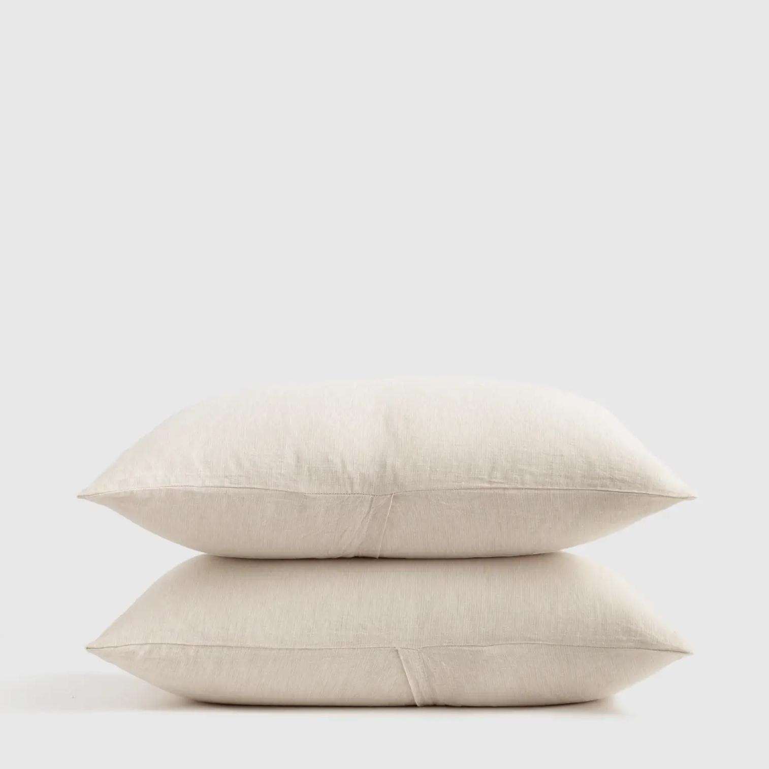 European Linen Stripe Sham Set | Quince