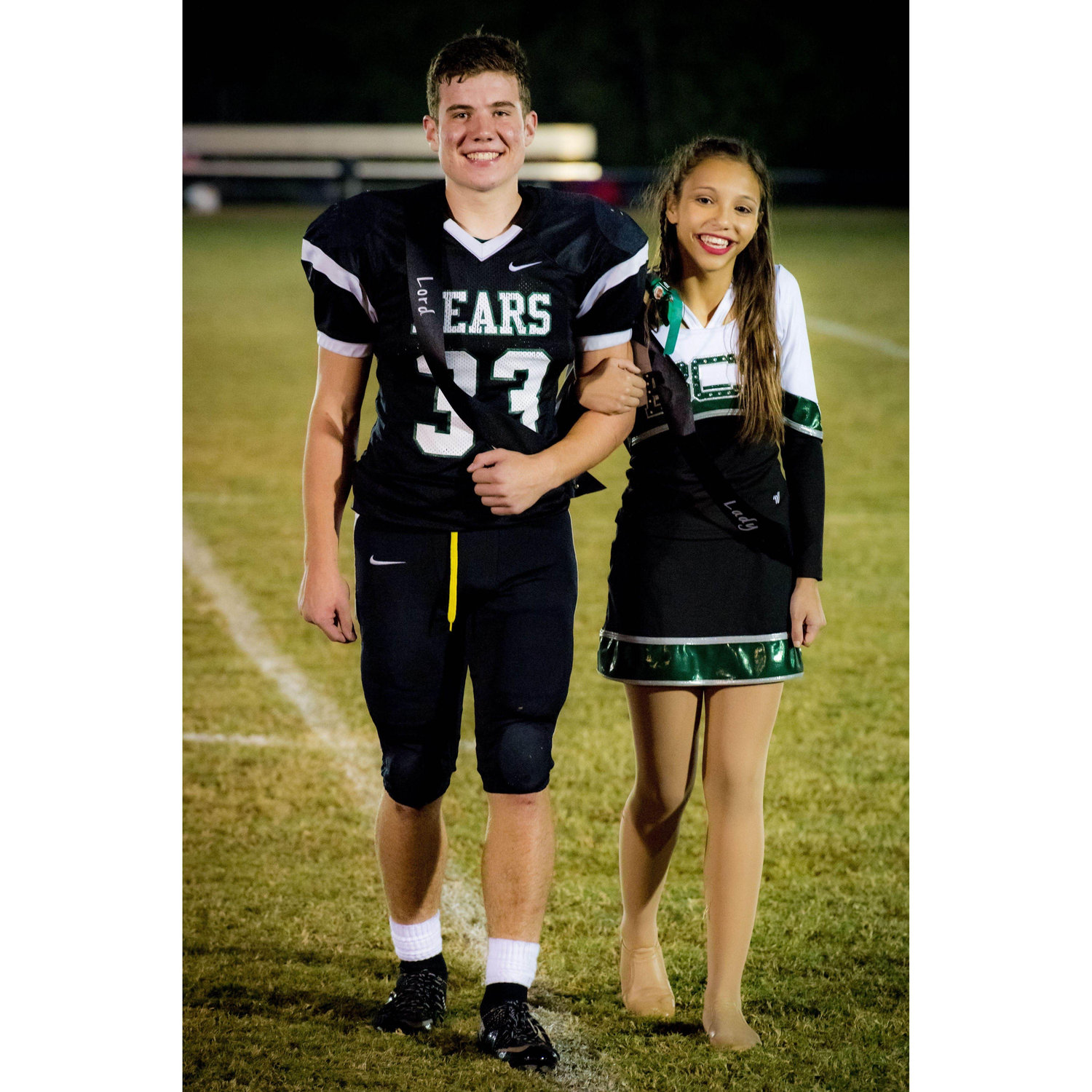 Homecoming court freshman year of high school!