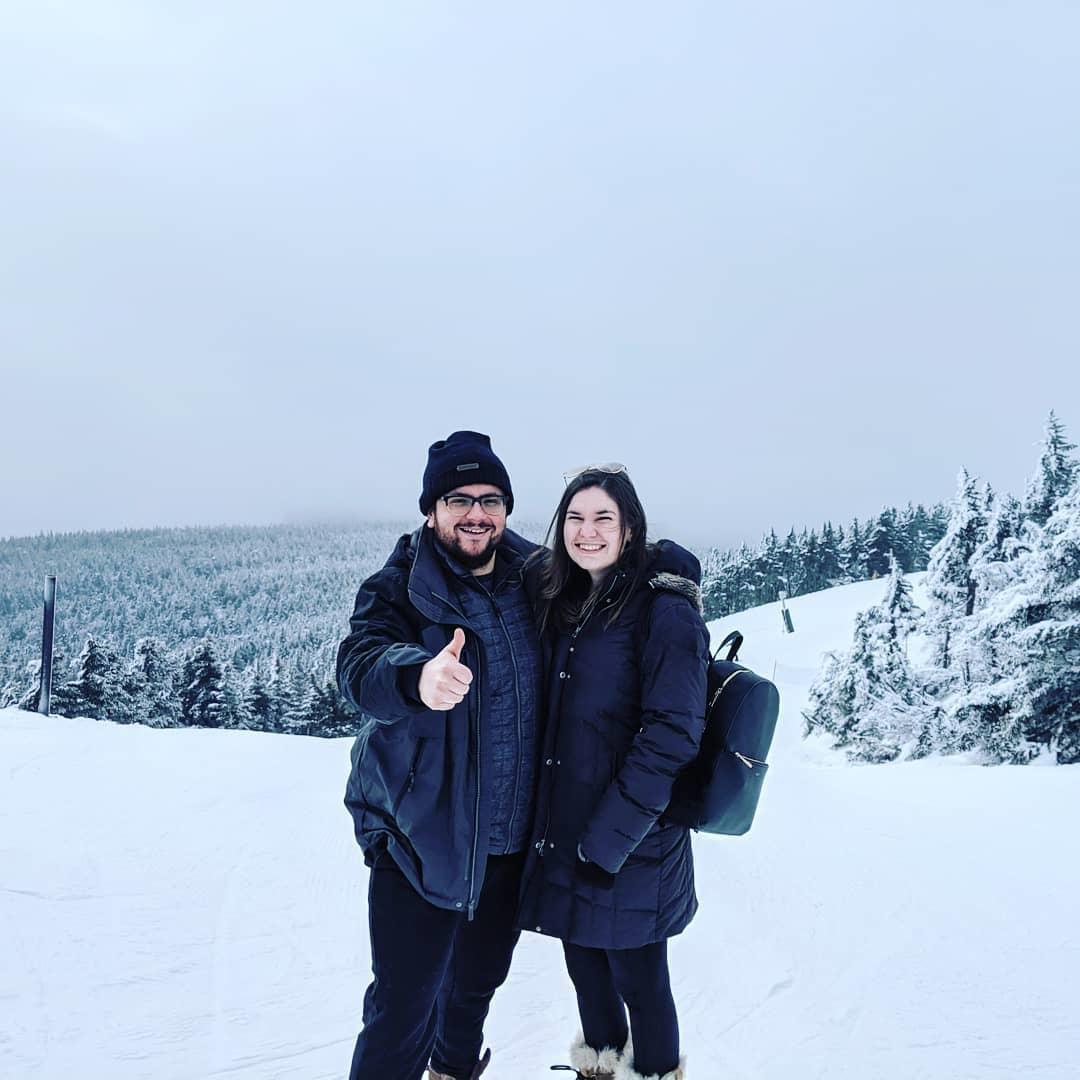 Killington, VT February 2020 where neither of us skied but were there for morale.