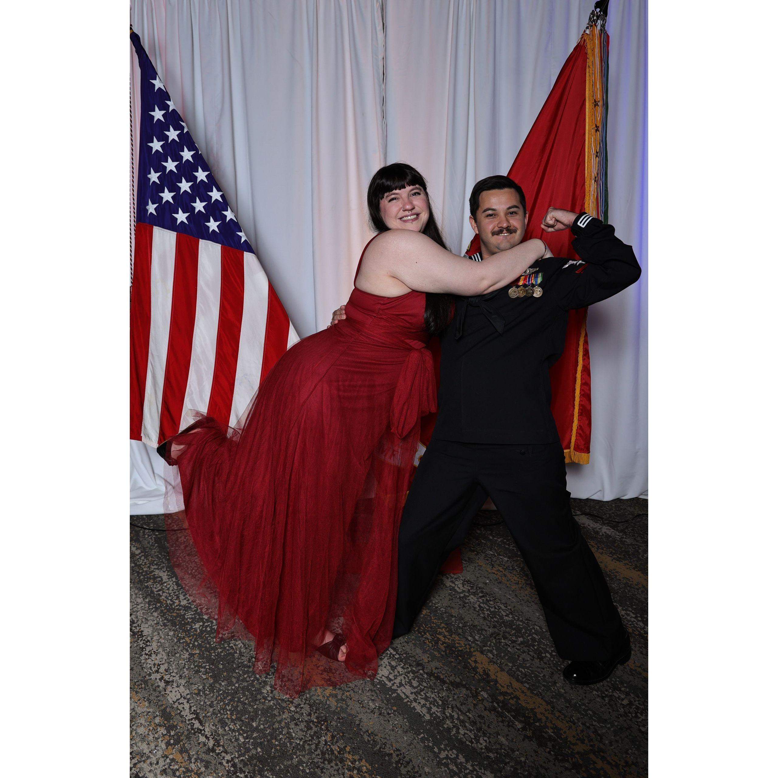 Our funniest photo from the 2022 Marine Corps Ball.