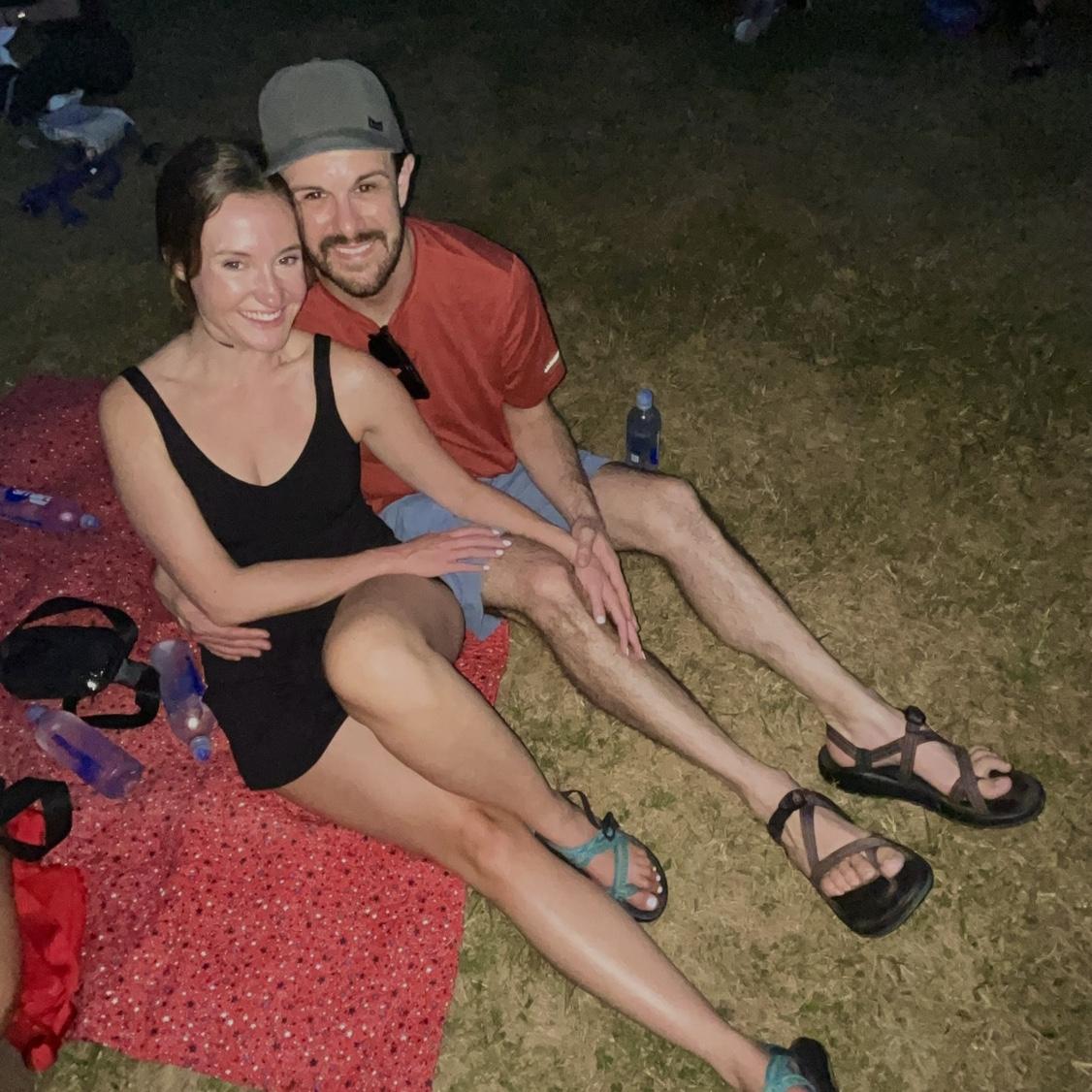 4th of July - also the photo Brittany posted on her Instagram story to "hard launch" Stefan  ;)