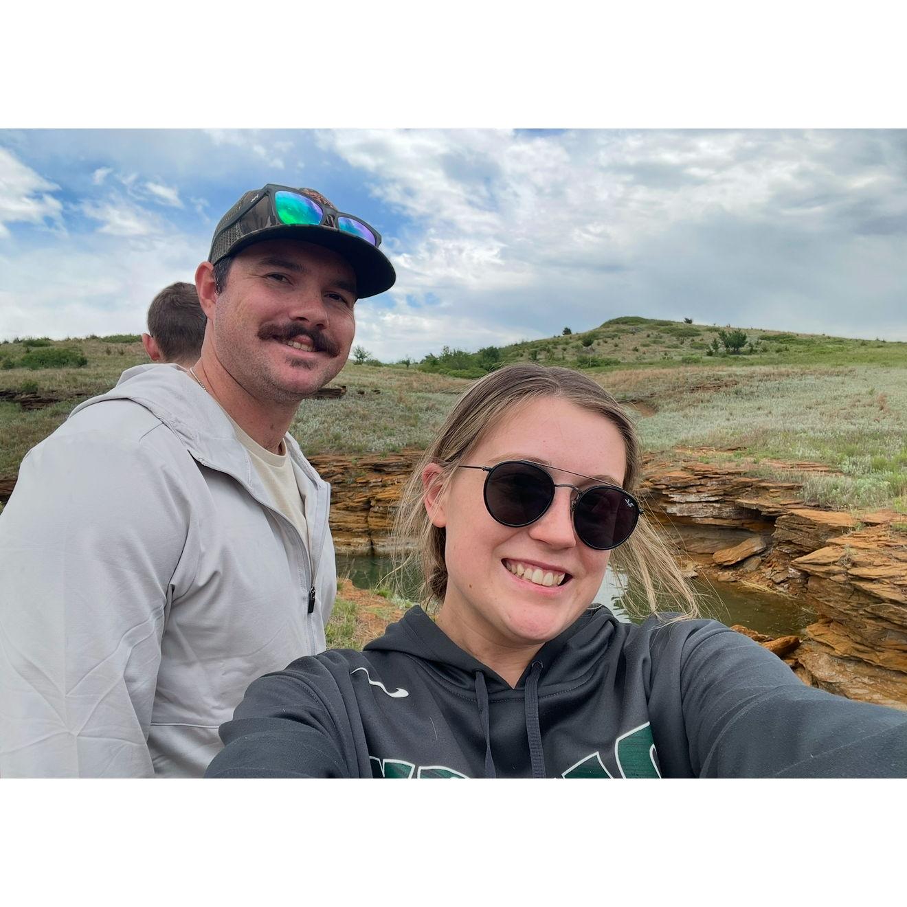 lots of hiking and camping!