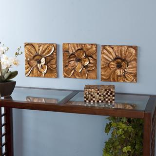 Magnolia 3-Piece Wall Panel Set