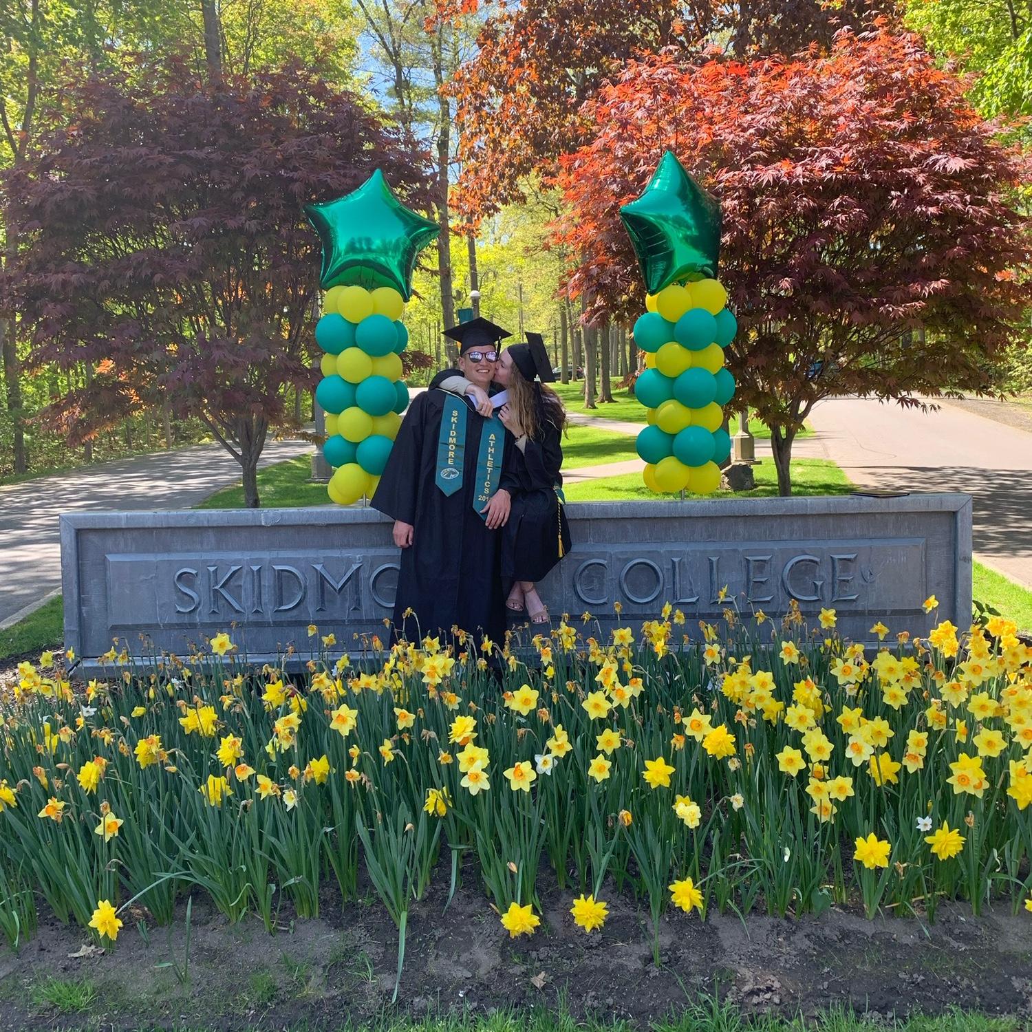Graduation from Skidmore College 2019